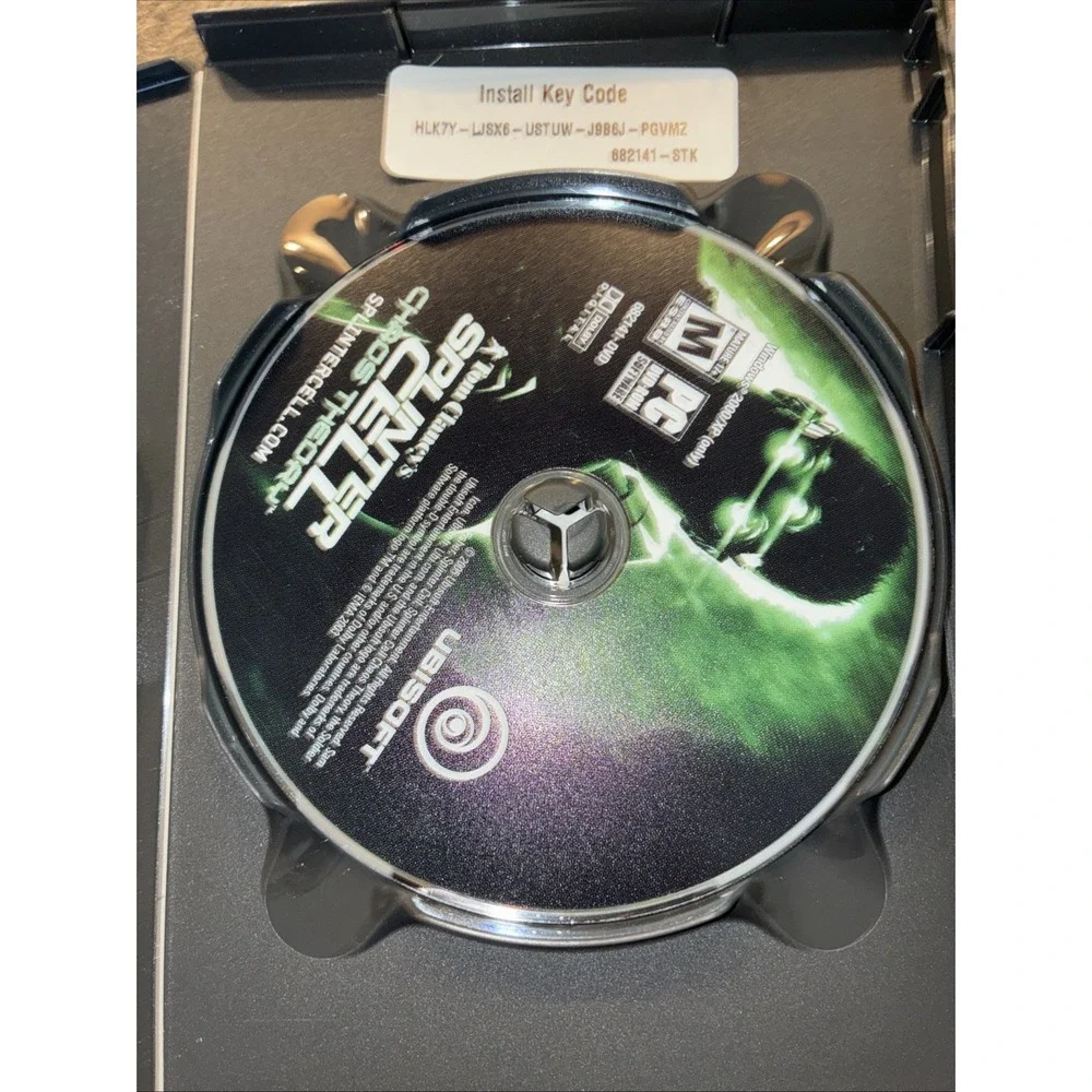 Tom Clancy's Splinter Cell: Chaos Theory PC DVD-ROM mint